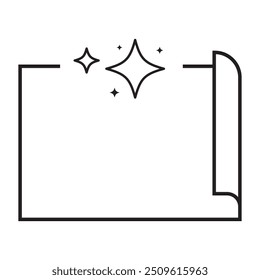 Modelo de vetor do ícone do serviço de limpeza da sala EPS 10 