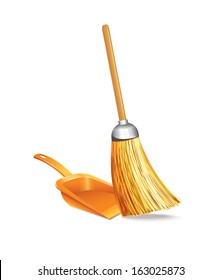 Broom And Dustpan