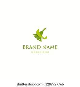 Broom Equipment Cleaning Abstract Creative Business Modern Logo