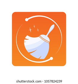 broom graaphic design template
