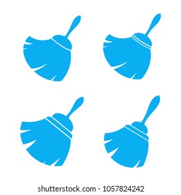 broom graaphic design template
