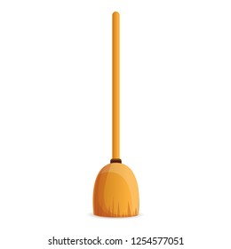 Broom icon. Cartoon of broom vector icon for web design isolated on white background