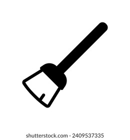 Icono de habitación para la herramienta de limpieza
