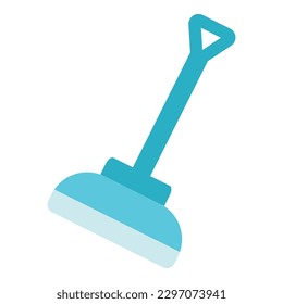 Broom icon clipart design illustration template