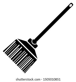 broom icon design vector template