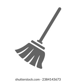 broom icon design vector template