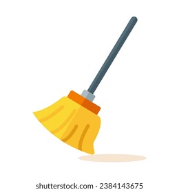 broom icon design vector template