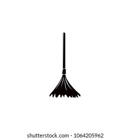 broom icon. Element of cleaning and cleaning tools illustration. Premium quality graphic design icon. Signs and symbols collection icon for websites, web design, mobile app on white background