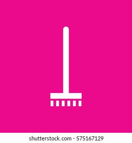 broom icon illustration isolated vector sign symbol