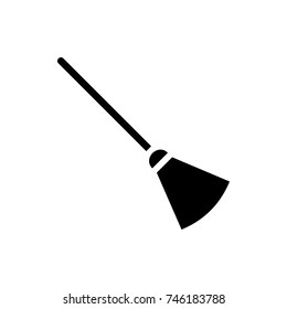broom icon illustration isolated vector sign symbol