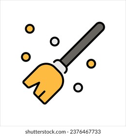 Icono de sala aislar ilustración de material vectorial de fondo blanco