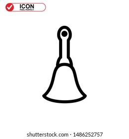 broom icon isolated sign symbol vector illustration - high quality black style vector icons
