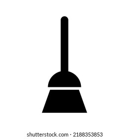 broom icon or logo isolated sign symbol vector illustration - high quality black style vector icons
