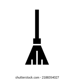 broom icon or logo isolated sign symbol vector illustration - high quality black style vector icons
