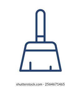 Broom icon Outline icon sign