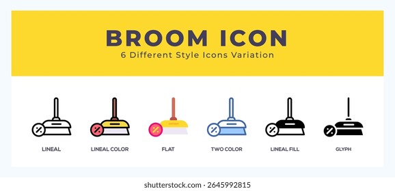 Ícone de sala definido. Elementos de design para logotipo