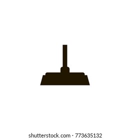 broom icon. sign design