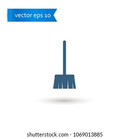 broom. broom icon. sign design. Vector EPS 10.