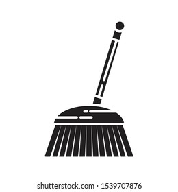 Broom icon. Simple illustration of broom vector icon for web design isolated on white background