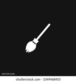 Broom icon Vector.