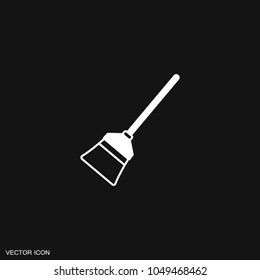 Broom icon Vector.
