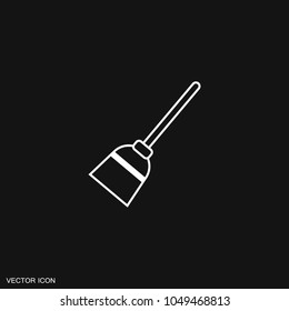 Broom icon Vector.