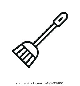 Broom icon vector design templates simple and modern
