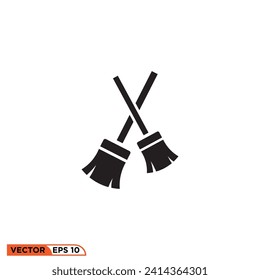 Gráfico vectorial de icono de sala de la plantilla 