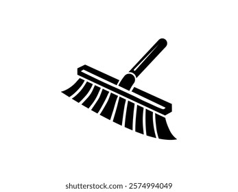 Broom icon vector illustration graphic design