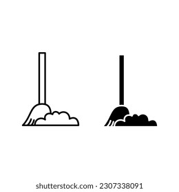 Plantilla de logotipo de ilustración de vector de icono de sala para muchos fines. Aislado sobre fondo blanco.