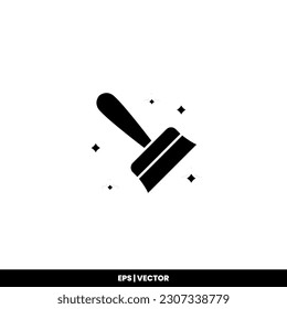 Eine Vektorgrafik-Logo-Vorlage für viele Zwecke. Einzeln auf weißem Hintergrund.