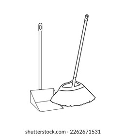 Beschneidungssymbol, Vektorgrafik, einfaches Design
