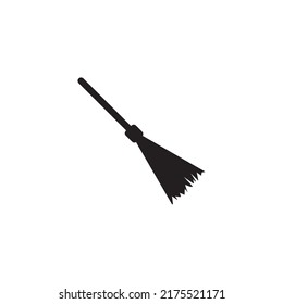 broom icon vector illustration symbol design
