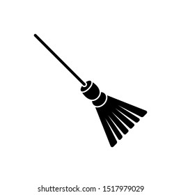 Broom Icon Vector Illustration Template Logo - Eps 10