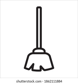 Ilustración de la plantilla del logotipo del vector de iconos de la sala