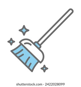 Vector de iconos de sala sobre diseño de moda