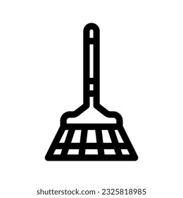 Design-Illustration des Broom-Symbols mit Vektorsymbol