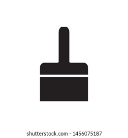 broom icon vector symbol template