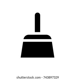 broom icon, broom icon vector, in trendy flat style isolated on white background. broom icon image, broom icon illustration