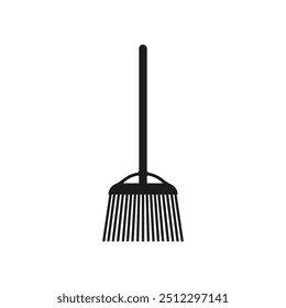 broom illustration icon symbol design