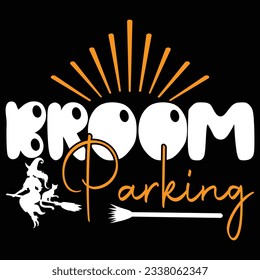 Broom Parking, design and vector file.