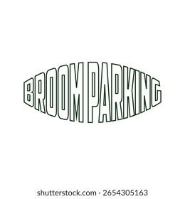 Vassoura Estacionamento- Halloween T shirt Design, Mão desenhada ilustração vintage com letras à mão e elementos de decoração, Recortar Arquivos para, Download Digital