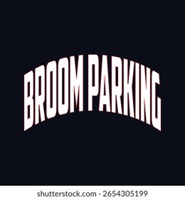 Vassoura Estacionamento- Halloween T shirt Design, Mão desenhada ilustração vintage com letras à mão e elementos de decoração, Recortar Arquivos para, Download Digital