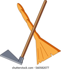 broom pot navvy icon