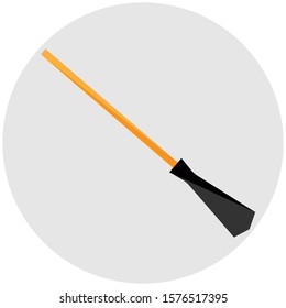 Broom simple illustration clip art vector