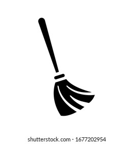 Broom sweeper graphic design template vector isolated