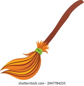 A Broom vector art and illustration