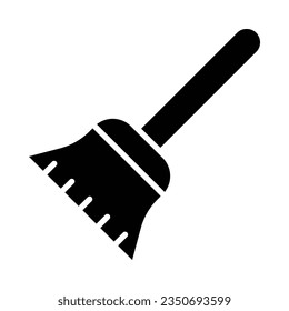 Icono De Glifo Vector De Broom Para Uso Personal Y Comercial.
