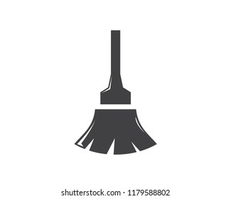 broom vector icon