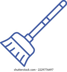 Broom vector icon. Can be used for printing, mobile and web applications.